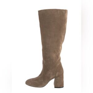 Stuart Weitzman Taupe Over the Knee Boots